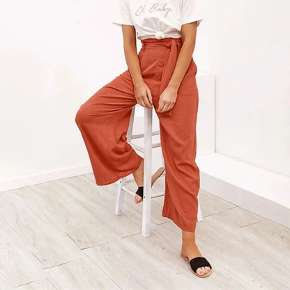 Casual Cotton Linen Pants